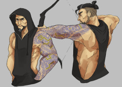 zombiescratch:hey blizz where’s the skin where hanzo wears this thing