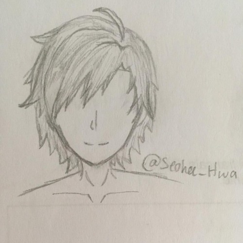 7 Done. 7 To Go. #seoheehwa #sketch #guysketch #guyshair #drawing