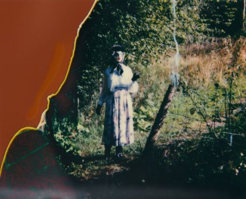 Fanciful frolics in the countryside. Miss Meatface goes to summer camp. Brand new Polaroid Spectra M