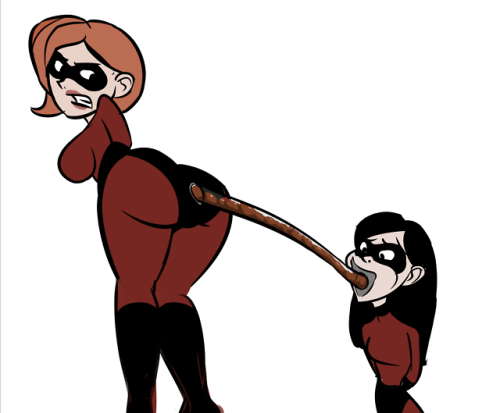 lolotronsix:Heres an older Helen Parr doodle that I did that I believe was a little too fucked up to