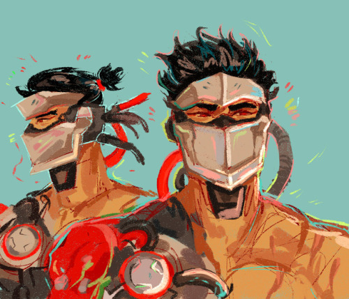 11thsense: Blackwatch Genji doodles If you think these are good, check out the rest of their art!