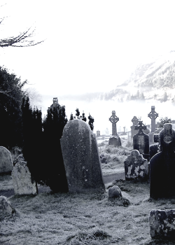 tempories:  Irish Graveyard by ~ceach 