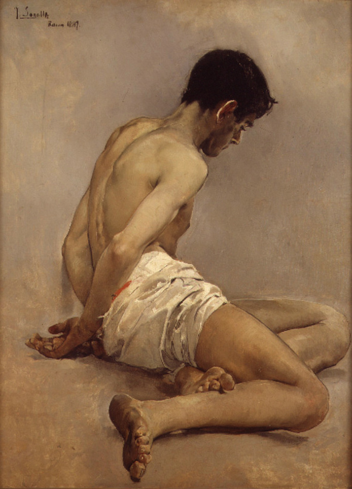 iamveryamused:Academic Life Study (1887), by Joaquín Sorolla y Bastida (Spanish,