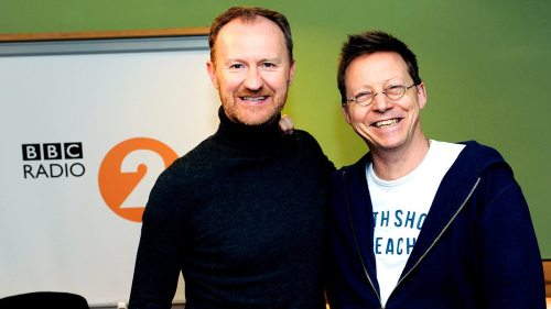 therapist-in-a-box:A couple of pics from Simon Mayo’s Drivetime interview with Mark today 1st Feb, 2