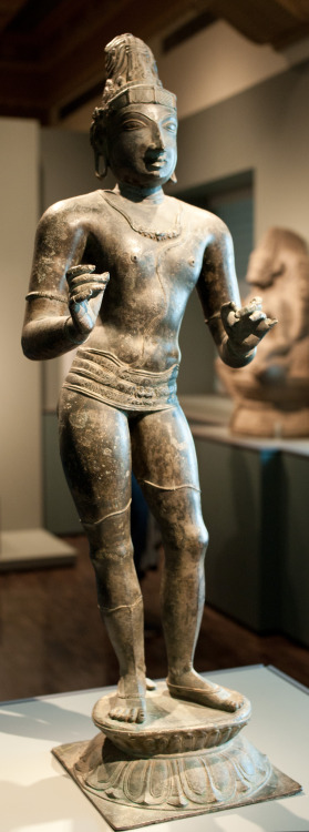 Shaiva saint Sundarar, Chola Bronze from Tamil Nadu