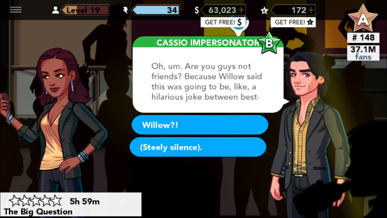 How to date cassio on kim kardashian hollywood