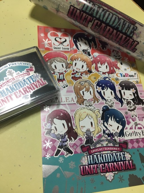 Self Control!!i went to the “Saint Snow Presents LoveLive! Sunshine!! HAKODATE UNIT CARNIVAL”yeaaaah