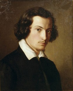 enchantemoimerlin:    Philipp Veit   (1793 – 1877)      “Self-Portrait”, c. 1816.Oil on canvas, 53 × 45 cm.  