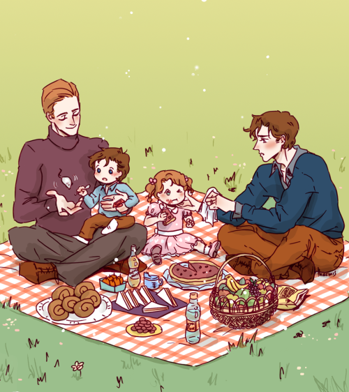 thacmis:Domestic Cherik with twins, commissioned by Clocks