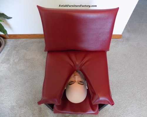 Queening Chair - Face Sitting Chair - Smother Box Chair - BDSM Furniture www.fetishfurniture