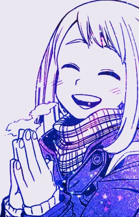 anime-screencap-edits:  ⓐⓝⓘⓜⓔ ⓦⓐⓛⓛⓟⓐⓟⓔⓡ - here’s a lil’ sparkly uraraka wallpaper. - i s