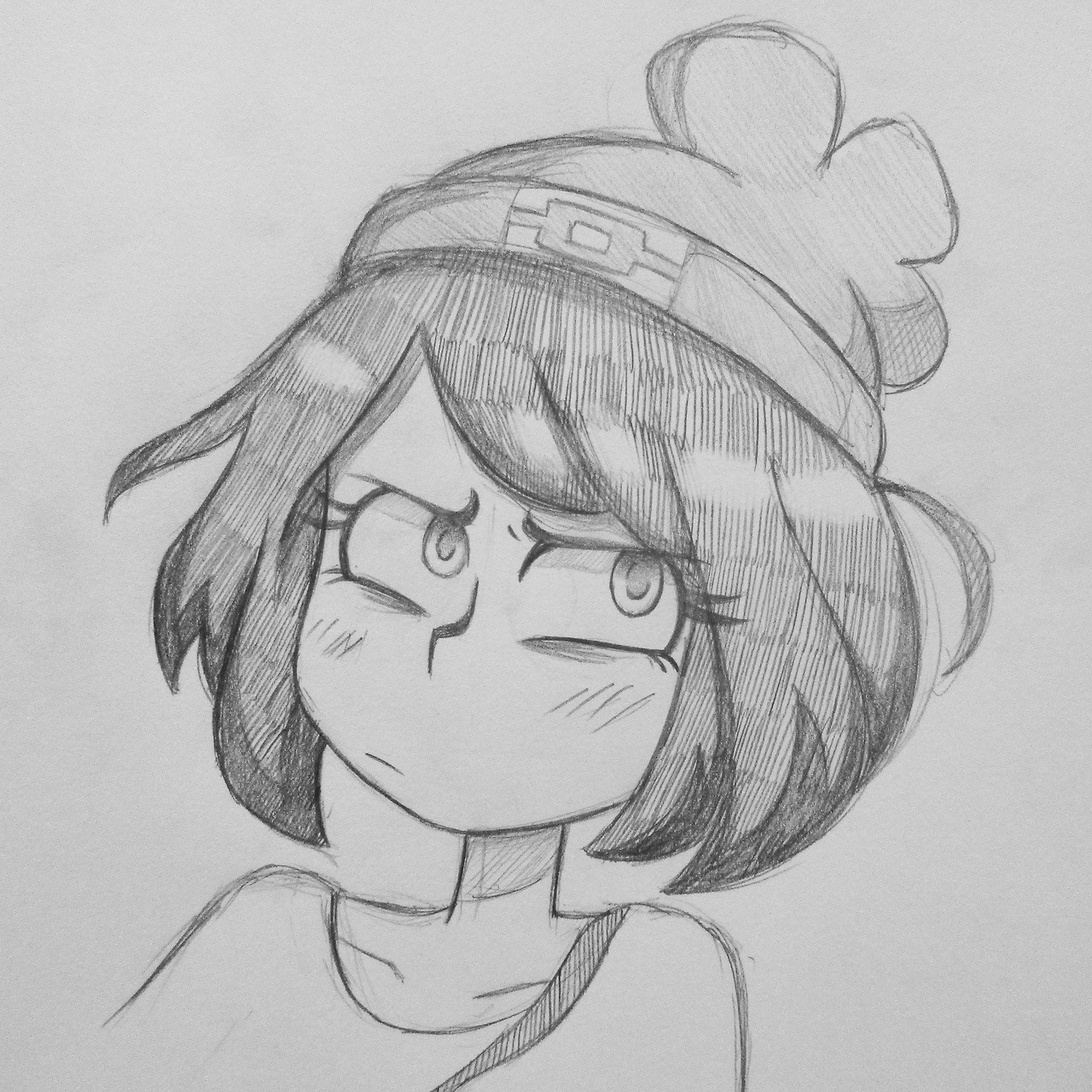 samurairenner:My mood rn but i was playin moom earlier so i drew mi favourite trainer