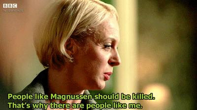 notmydate:Listen carefully to what Mary says: “people like Magnussen should be killed, that’s why th