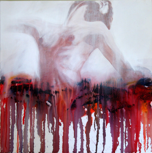 Red 1-5 by Reza Bigonah. Acrylic on canvas.| Exquisite art, 500 days a year. |