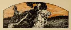 nemfrog:  Death rides a white horse. The legend of Sleepy Hollow. 1906. 