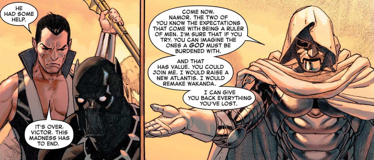 why-i-love-comics:  Secret Wars #9 (2016)written by Jonathan Hickmanart by Esad Ribic,