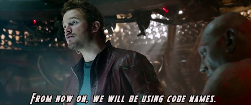 deleted-movie-lines:Deleted Parks and Recreation lines from Guardians of the Galaxy