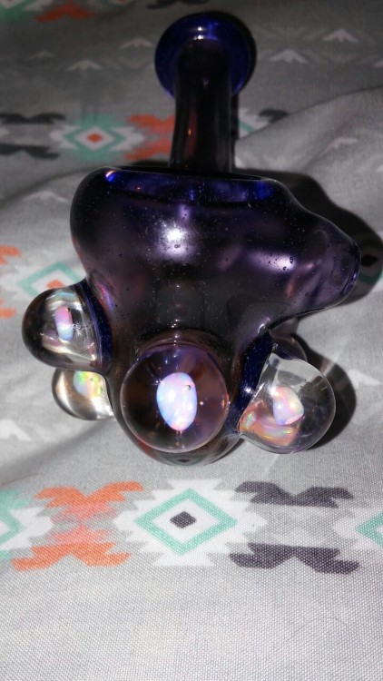 smokegreensipleanrepeat: My best friend got me a housewarming gift!! Purple lollipop sherlock with 7