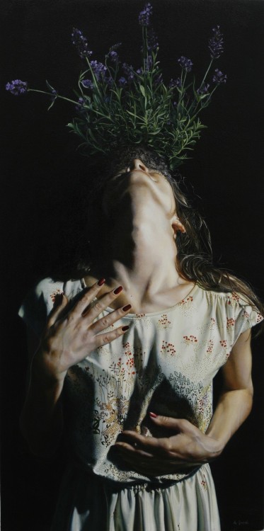 Porn photo supersonicart:  Amanda Grieve, Paintings.Hyperrealistic