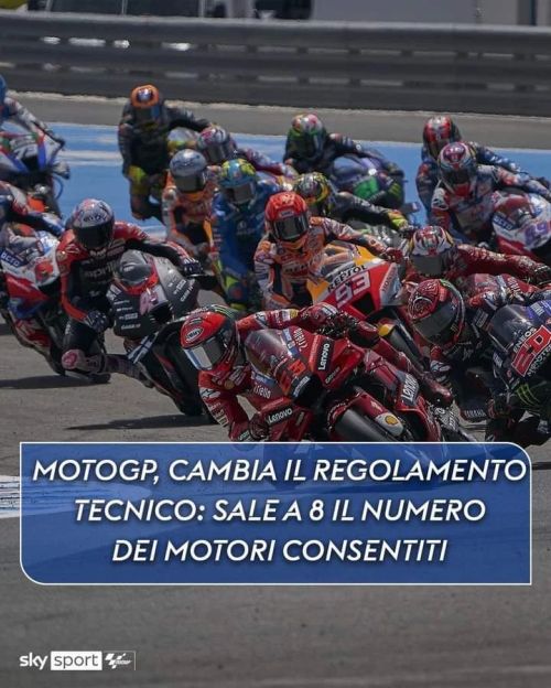 🧐 Ma soltanto a partire💬
I dettagli ➡ http://tiny.cc/MotoGP_22
https://www.instagram.com/p/CdjidMAM4ze/?igshid=NGJjMDIxMWI=