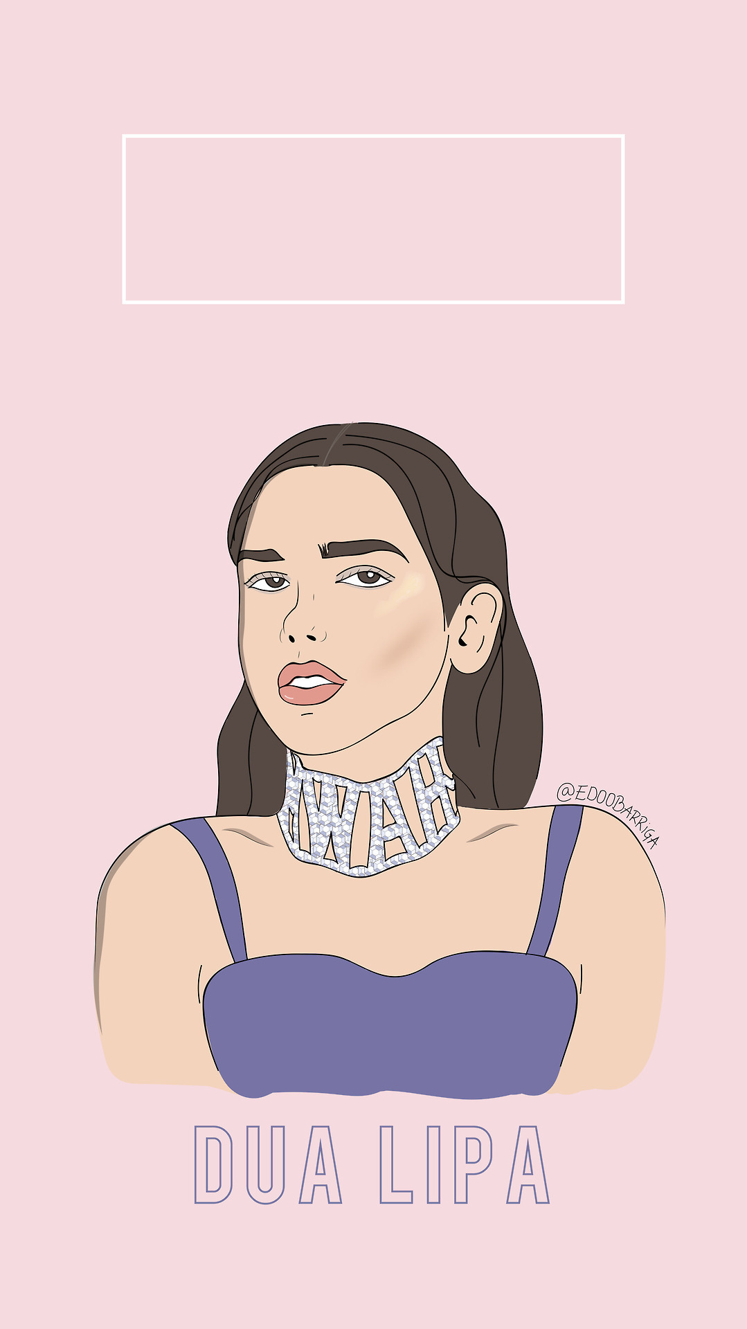 Edo Barriga — Fondo de pantalla Dua Lipa - iPhone 6 y 7 PLUS...