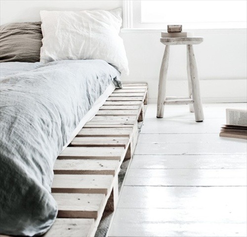 luisbermudezm:  Ideas para el hogar: Pallet Bed 