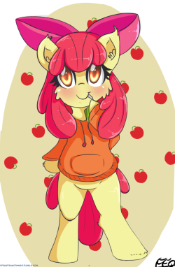 ffqartsandthings: AppleBlooms =w= Sweetie