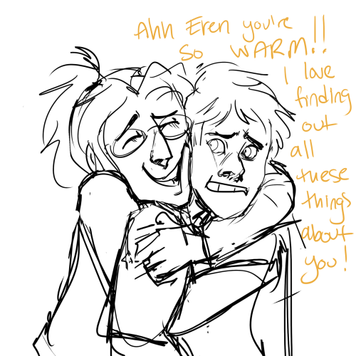 tinkerlu:  i JSUT WANT HANJI TO BE REALLY SUPPORTIVE OF THE KIDS AND LEVI TO BE REALLY JEALOUS AND FEEL LEFT OUT OK BYE 