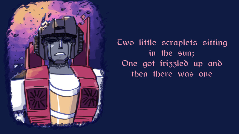 mz-15:  derpscream:  thepopetti:  Ten little scraplets. Poem is from Agatha Christies