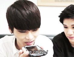jaehwany:  n pretends to be leo in a phonecall with a starlight but...     