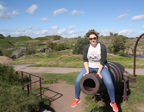 at Kustaanmiekka, HelsinkiOld bunkers and cannons are just as cool as the nature! :)