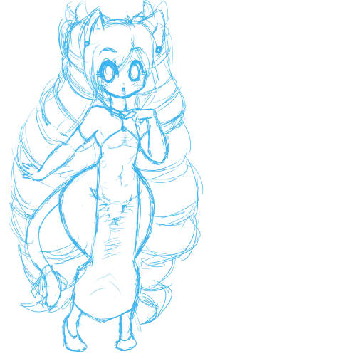 asknikoh:    14/02 (A.K.A. Valentine) Stream doddles.   Dressing up NekoH for his date with Ailin.  