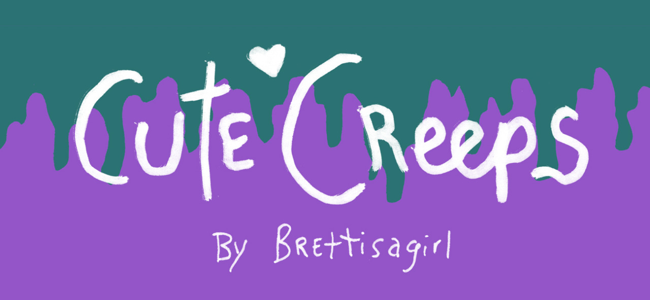 brettmanningart:  CUTE CREEPS! A pack of 6 weirdos for $16 Now for sale in my Etsy
