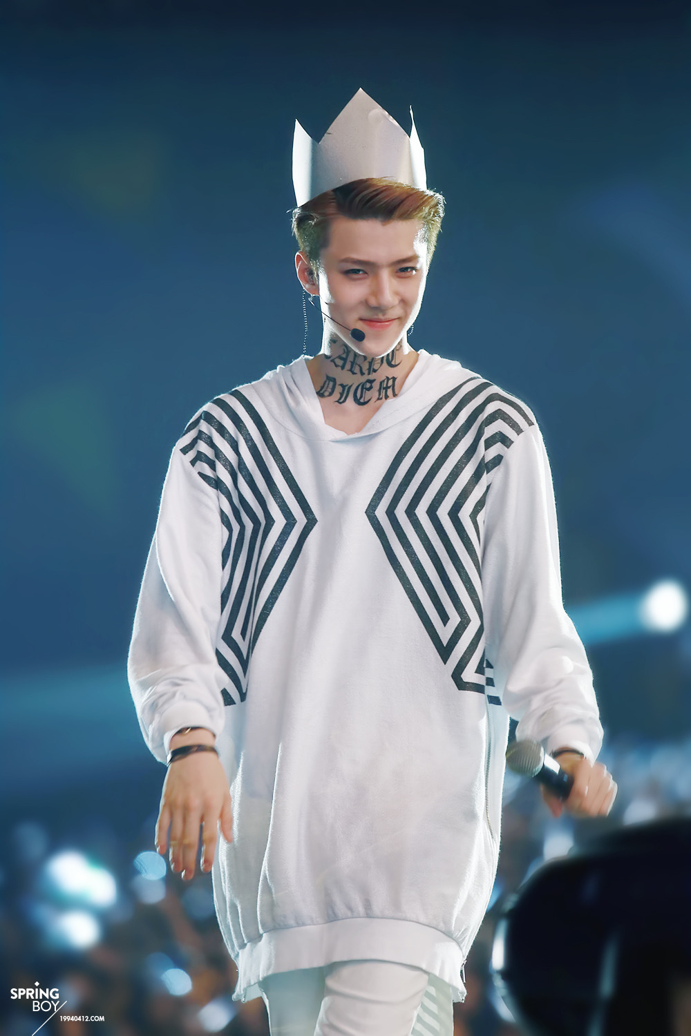 dailyexo:  Sehun - 140601 EXO from Exoplanet #1 - The Lost Planet in Hong Kong Credit: