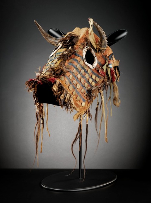 fishstickmonkey:  Horse mask probably Siksika Blackfoot (attributed) 1830-1860 Alberta; Canada (infe