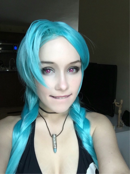 Porn photo jellyfish-soup:  Makeup test for my Jinx