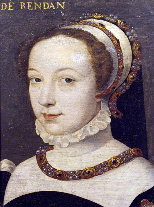 Fulvia Pico della Mirandola, Comtesse de Randan by Francois Clouet