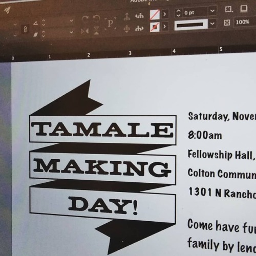 A Project I Am Most Happy To Do. #tamales #flyer #wip #graphicdesign Https://www.instagram.com/p/BpaAhvYALBR/?utm_source=ig_tumblr_share&igshid=ytd7dhg24zr5