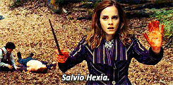 claraoswin:  They haven’t invented a spell that our Hermione can’t do. 