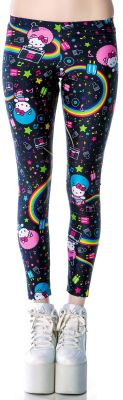 myhellokittylife:  HELLO KITTY AFRO LEGGINGSby LoungeflyUhhh…I want to rock these.Japan L.A. Hello Kitty Afro Leggings featuring your fav kitty character floating around rocking some huge as *uck hair. She’s showing off her ‘fro, and she pulls it