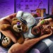 itsjustkyss:Shhh 🤫….youse better stay quiet ya hear?It wouldn’t be a good idea to pokin’ fun of Yancy sleeping with his Mr.Bruiser the UnBEARable… you wouldn’t wanna see what happened to the last guy when Mr.Bruiser went missing…