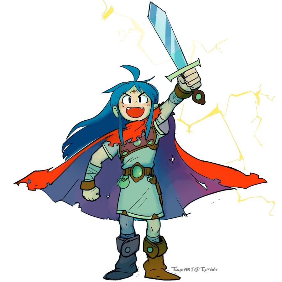 tuyoart:  some breath of fire fanartz from the past few days 