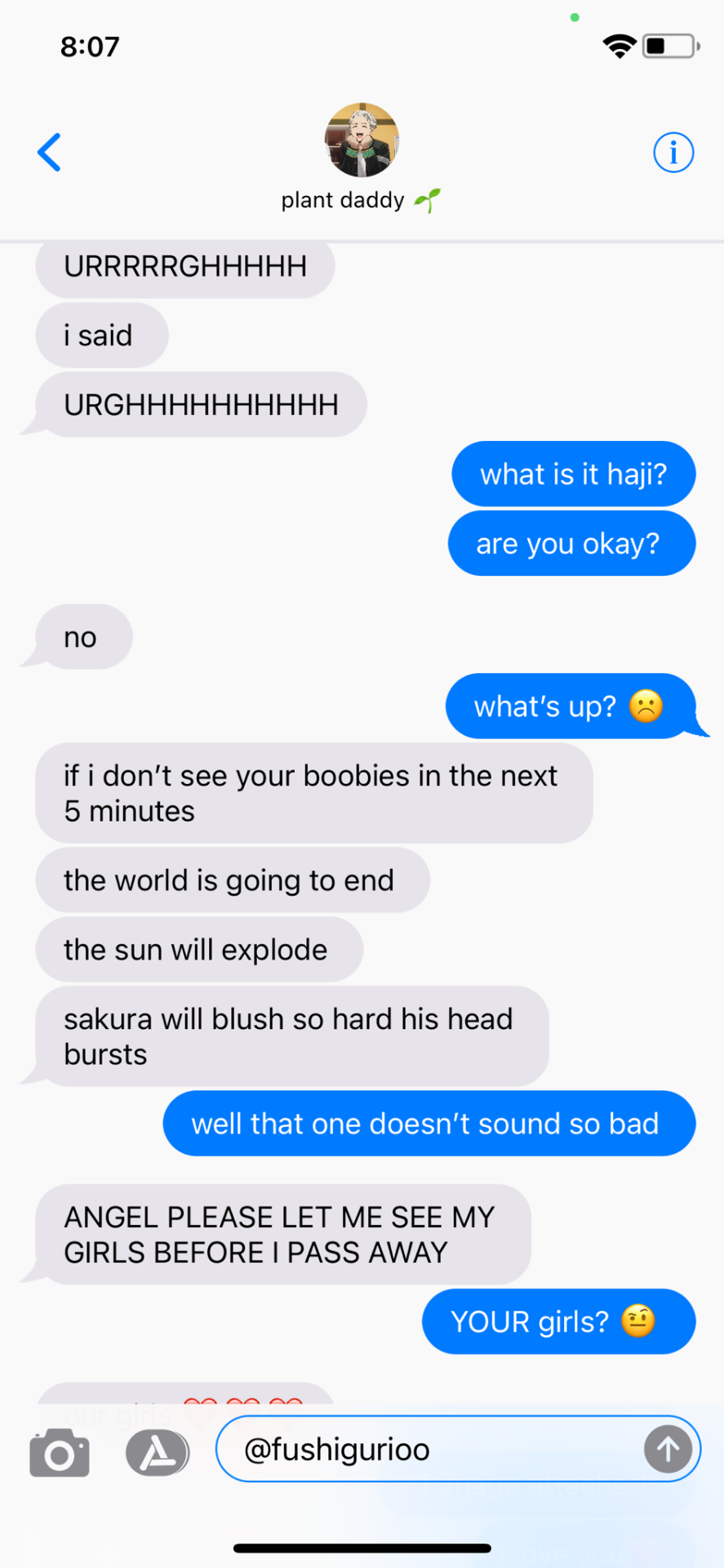 How They Ask You For Naughty Pics
