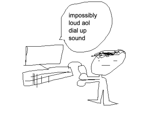 My Mspaint Rendition Of Andres Fuckass Computer