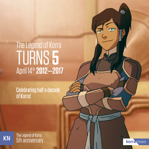 korranews:It’s that special day— The Legend of Korra officially premiered on TV 5 years ago today, c