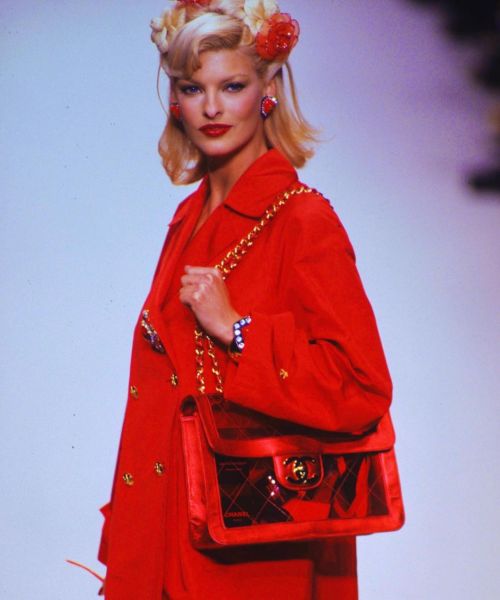  Red looks from Chanel 1992 