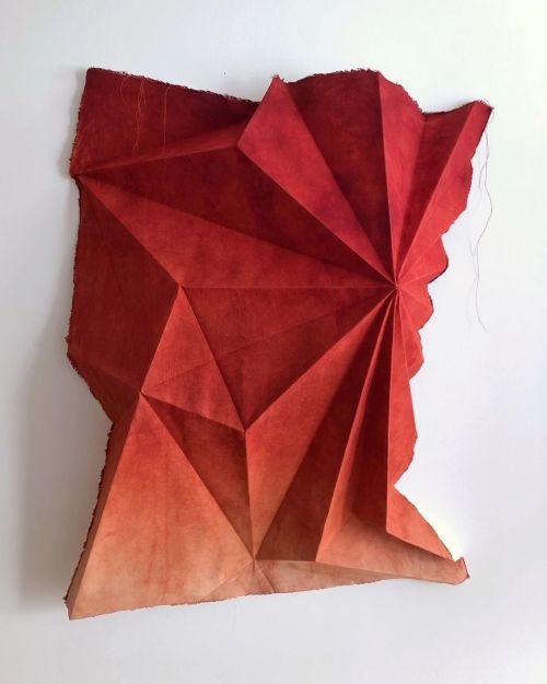 We Are Bleeding (The Doves’s Wing and Shoulder) 2020 | Madder, Cotton, Paper, Tyvek, Wood, Bra