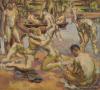privatecabinetstuff-deactivated:The bathers (c. 1926-1933) Duncan GrantNational