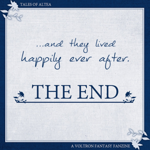 &hellip; and they lived happily ever after.After many months of gathering the party, writing the