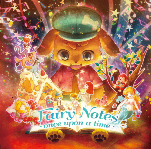 Fairy Notes ～once upon a time～　Jacket,Label Design by TOYCATM3-2017春【I-15a：ああ…翡翠茶漬け…】 特設HP→https://a